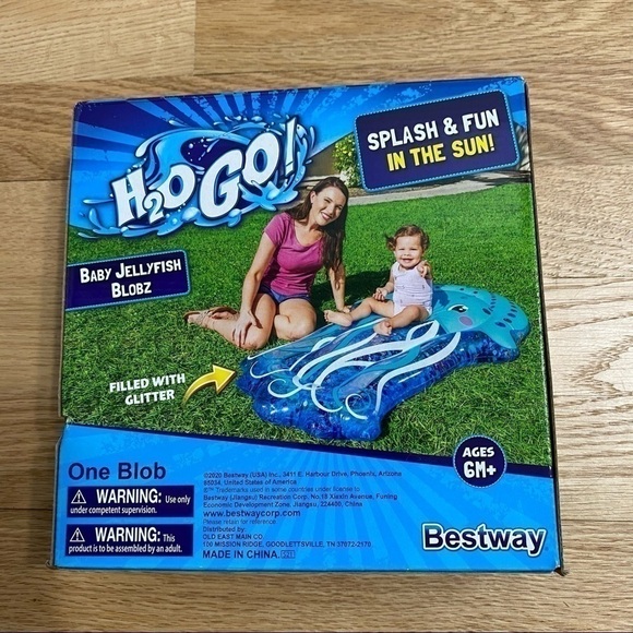 H2O Go Baby Jellyfish Blobz Water Toy Squish Outdoor NEW - Picture 3 of 3